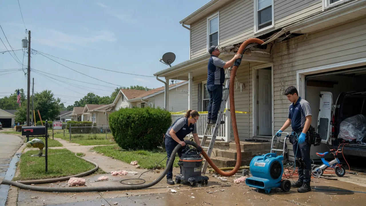 Water Damage Restoration in Wheatland, PA near me
